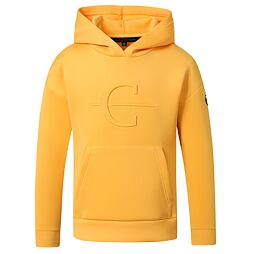 Dětská mikina s kapucí Covalliero S/S 2024, žlutá