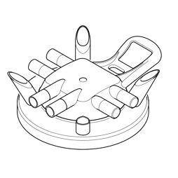 Vršek sběrače Lunik 200