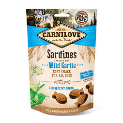 Carnilove Dog Semi Moist Sardines&Wild Garlic pamlsky pro psy, 200 g