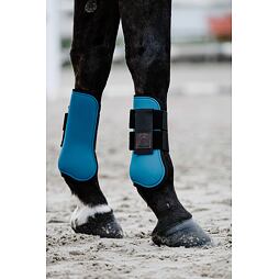 Chrániče na přední nohy EQUITHEME Tara, smaragdová, Full