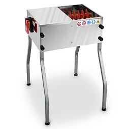 Elektrická škubačka drůbeže 24 prstů, nerez