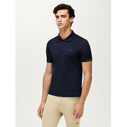 Pánské polo triko TOMMY HILFIGER Fresco, tmavě modrá, kolekce S/S 2026