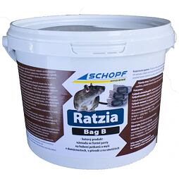 Deratizační nástraha Ratzia Bag-B ve formě pasty 1,5 kg
