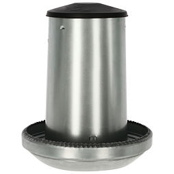 Tubusové krmítko pro slepice a krůty 40kg závěsné pozink.