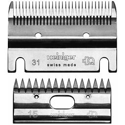 Sada stříhacích nožů Heiniger 31/15 pro standardní stříhání skotu