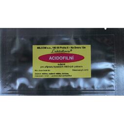 Kultura acidofilní na 1 litr mléka, 1 sáček