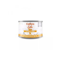Calibra Cat Life konzerva Sterilised Turkey 200g
