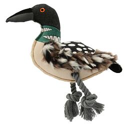 Pískací kachna Bert pro psy, 28 cm