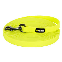 Stopovací vodítko pro psy, 20 mm x 10 m, neonově žluté