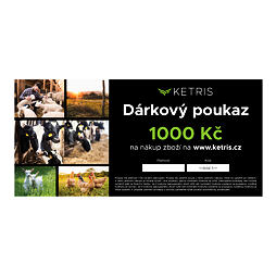Dárkový poukaz v hodnotě 1.000 Kč (e-poukaz PDF) s motivem farmáře