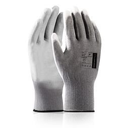 Pracovní máčené rukavice ARDONSAFETY/BUCK šedé