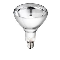 Infražárovka z tvrzeného skla 250W Philips čirá