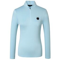 Dámské funkční tričko Covalliero S/S 2024, světle modrá