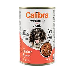 Calibra Dog Premium konzerva Beef & Chicken 1240g