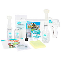 Ruční pumpa na dojení ovcí, set