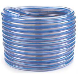 Plastová transparentní mléčná hadice, ⌀ 30 x 43 mm - 1m