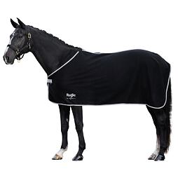 Odpocovací deka pro koně RugBe Economic fleece černá