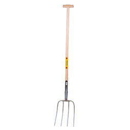 Kované vidle ABT standart 4 hroty, 31 cm, s T-násadou