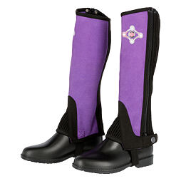 Minichaps Covalliero Lilli, černá/fialová