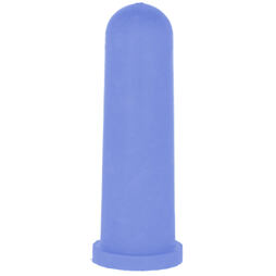 Dudlík pro telata s antibakteriální ochranou, 100 mm, modrý, 10ks