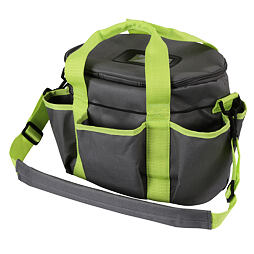 Úložná taška na čištící potřeby, 27 x 22 x 22 cm, šedo/zelená