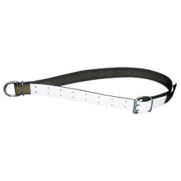 Obojek pro mladé býky Top-Quality, 150x5cm s oválným článke a D-kroužkem