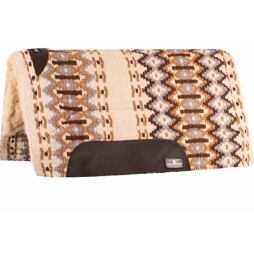 Westernová deka pod sedlo Classic Equine SensorFlex Wool 32x34, krémová
