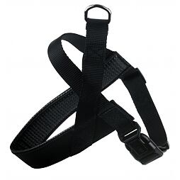 Postroj nylonový Miami Plus pro psy, černý