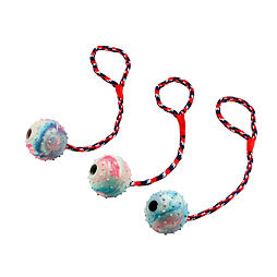 Přetahovací hračka pro psy s lanem, 30 cm