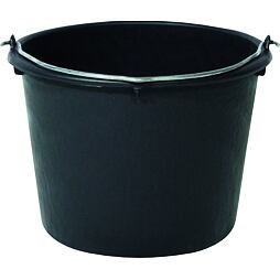 Plastové vědro, černé