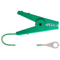 Propojovací kabel s krokospojkou zelený