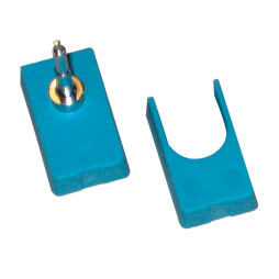 Koncovka adaptační pro aplikátor ušních známek pro Alflex, modrá