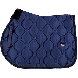 Podsedlová dečka KenTaur Satin, tmavě modrá