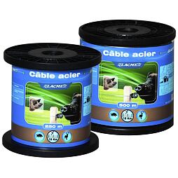 Ocelové pozinkované lanko Acier