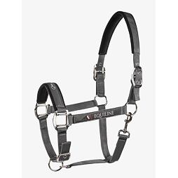 Ohlávka nylonová EQUILINE Timmy, šedá