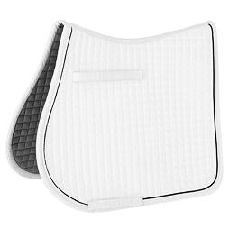 Podsedlová dečka Covalliero S/S 2025, bílá, Pony, všestranná