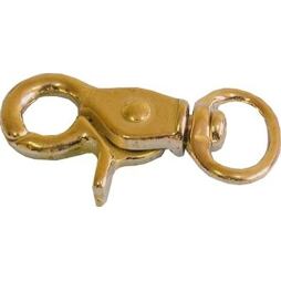 Karabina mosazná háčková s obrtlíkem