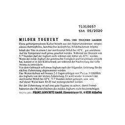 Jogurtová kultura - startér