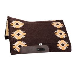 Westernová deka pod sedlo WI Rancho, hnědá