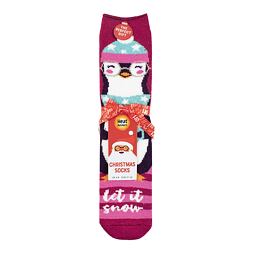 Dámské vánoční ponožky HEAT HOLDERS, Let it snow, vel: 37-42