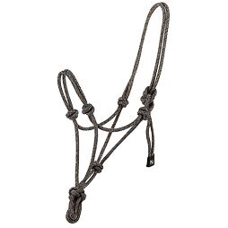 Provazová ohlávka NORTON Ethological, tmavě modrá/zlatá