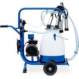 Mobilní jednokonvové dojící zařízení pro skot