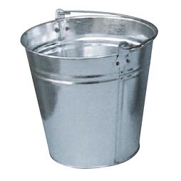 Kbelík plechový pozinkovaný