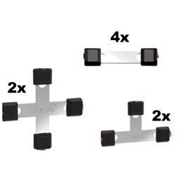 Sada k opravě ohradníkových sítí Litzclip® nerez. 8ks/bal