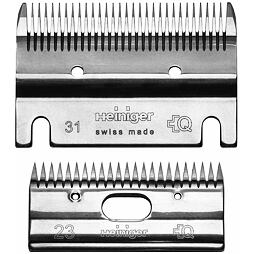 Sada stříhacích nožů Heiniger 31/23 pro standardní stříhání koní