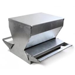 Nášlapné krmítko pro slepice oboustranné