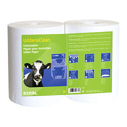 Utěrka na vemeno bez ruličky Uddero Clean 6x1000 archů