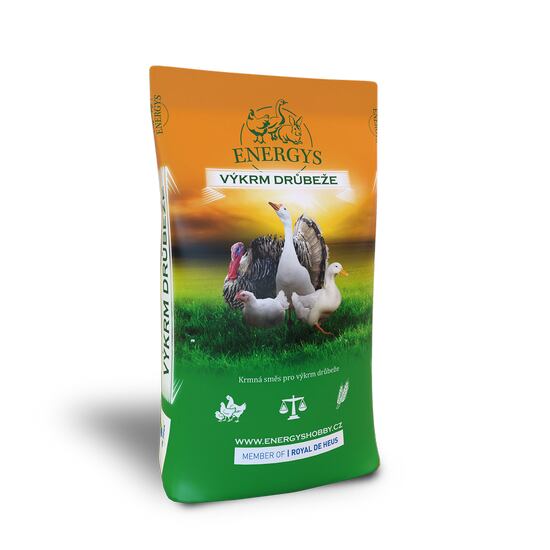 Granule kachna MAXI, pro kachny a husy od 3. týdne, 25 kg