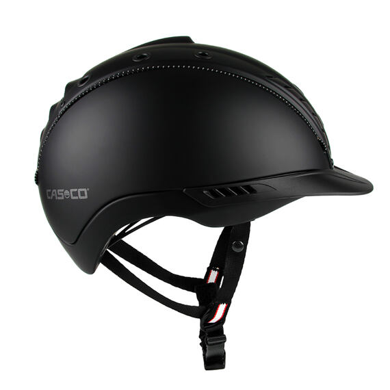 Jezdecká helma CASCO Mistrall-2, černá matná