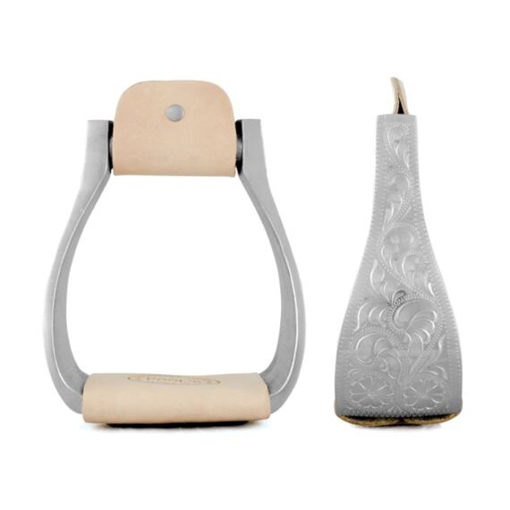 Westernové třmeny POOL'S Roper Alu